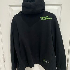 Monster zipper hoodie XL